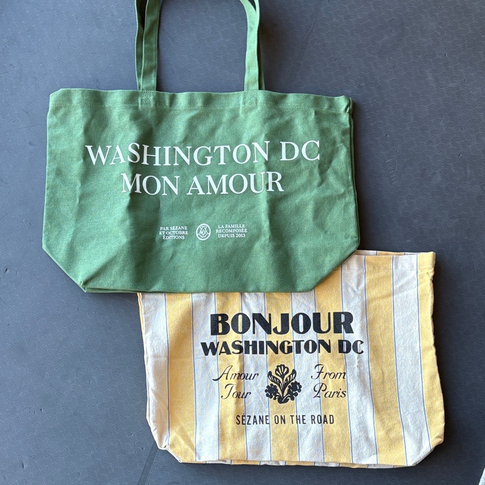 Sezane Washington DC exclusive bags NEW